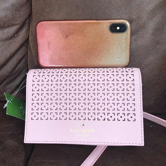 NEW KATE SPADE CEDAR PINK BONNET CROSSBODY - Picture 7 of 8